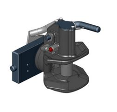 Zugmaul automatisch,W= 200 S25, Ø 32 mm Bolzen, Schwarz, Scharmüller