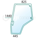 Vitre de porte pour MASSEY FERGUSON 4272770M1 adaptable