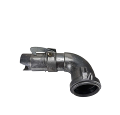 Raccord à crochets en aluminium - coude 90° mâle / femelle