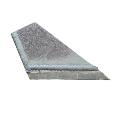 Aileron Droit à souder avec plaquettes carbure et rechargement PERREIN adaptable