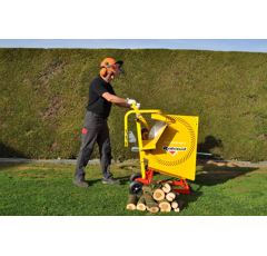 Scie circulaire entraînement par moteur électrique triphasé - RABAUD