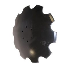 Disque crénelé ∅510x5 - 6 trous pour déchaumeur VOGEL & NOOT R2320401 adaptable