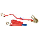 Sangle d'arrimage crochet 35mm x 6m Rouge