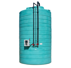Cuve de stockage à engrais liquide double paroi 25000 L - DURAPLAS