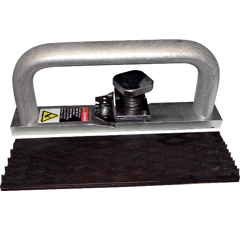 Rabot pour courroie round baller adaptable