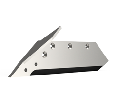 Soc carbure Gauche à pointe boulonnée 16" pour charrue KUHN HUARD 581417 adaptable