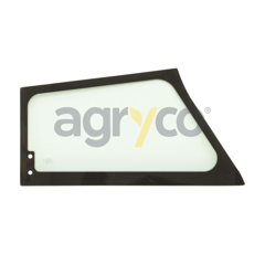Vitre de porte inférieure - gauche - plate - teintée pour téléscopique MERLO 53430 adaptable