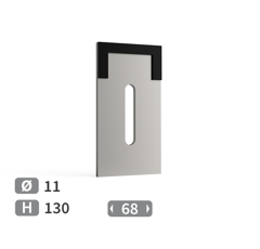 Grattoir avec plaquettes carbure KRONE 490423.5 adaptable