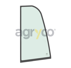 Vitre latérale gauche - plate - teintée pour téléscopique MANITOU 212312 adaptable