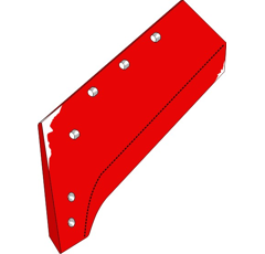 Wechselspitzenschar - 16" - links KK063018M Kverneland by Muzzi Industrie