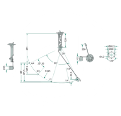 Flotteur de réservoir pour tracteur FIAT 22729171000 adaptable