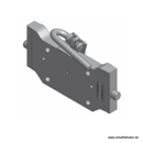 Adapterplatte 330 S30,Lochbild 160 x 100  Schwarz      