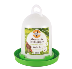Abreuvoir poule / volaille - ligne verte 5.5 L - CHICK'A