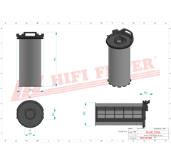Filtre d'aération adaptable HIFI FILTER SAO6181