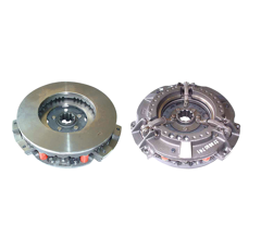 Embrayage double LUK pour tracteur MASSEY FERGUSON 886384M93 adaptable