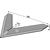 Hackschar 380mm - 405738 | Steketee - Nachbau