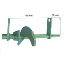 Arbre pour presse à balle JOHN DEERE AE25363 adaptable