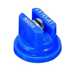 Flachstrahldüse TEEJET XR VS 80° 03 blau