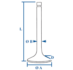 Soupape d'admission pour tracteur CASE IH 3055055R2 adaptable