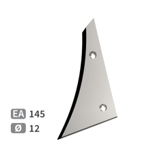 Étrave Gauche carbure pour charrue KVERNELAND KK073251R adaptable