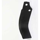 Lame courbée droite 80 x 7 mm pour fraise CARRARO adaptable - BlackSteel©