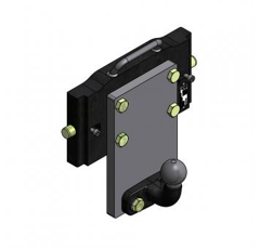 Kugeleinsatz Kugel 50,W= 390 S32, Schwarz  Walterscheid