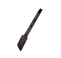 Barre avec pointe Droite soudée, plaquettes carbure, plaquettes carbure arrière et rechargement RAZOL 888701 adaptable