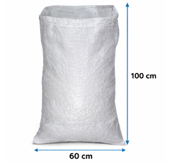 Sac polypropylène agricole 50kg réutilisable anti-UV