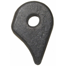 Oreille de marteau trou rond Ø 16,5 x 52 x 80 mm pour broyeur adaptable