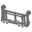 Interface pour télescopique MERLO/CLAAS|KRAMER|WEIDEMANN adaptable