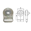 Rotule à souder Ø 30 mm pour tracteur adaptable