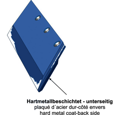 Scharblatt - rechts 3352234M Lemken by Muzzi Industrie