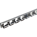 Profil principal pour accrochage lanière inox - 1 m