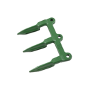 Doigt triple pour barre de coupe JOHN DEERE H25603 adaptable - BlackSteel©
