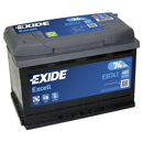 Batterie 12 V74 AH EB741 Exide
