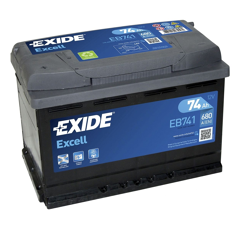 Batterie 12 V74 AH EB741 Exide
