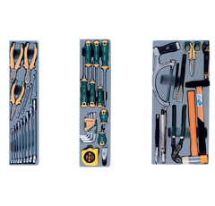 Caisse à outils 535 x 258 x 165 mm - FORCE (Vendu par 48)