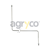 Tuyau pour téléscopique MERLO 59139 adaptable