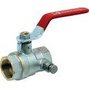 Vanne taraudée femelle 25 bars avec purgeur