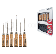 Jeu de tournevis Phillips et Pozidriv WIHA - (Vendu par 6)