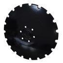 Disque crénelée ∅413x5 pour déchaumeur SULKY/SKY 680350 adaptable - Blacksteel©