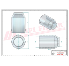 Bol adaptable HIFI FILTER MO3954