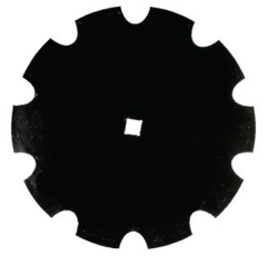 Disco dentado ?660x6 para cover crop KUHN 117109 adaptable