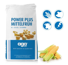 Saatmais - Power Plus Mittel (S250 K260) AGASAAT