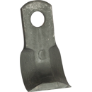 Couteau-Y pour broyeur 110x40mm DRAGONE adaptable - Blacksteel©