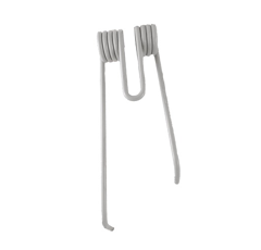 Heuwenderzinken Ø9 - Länge 280 - 375 - weiß - / AGCO FEL200260 - Mehrere Marken