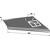 Soc a aile droite pour RAU SICAM RF04102 adaptable