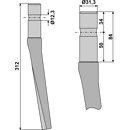 Kreiseleggenzinken - rechts / links RH12 RH  Feraboli