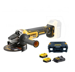 Meuleuse d'angle 125mm 18V 5AH + Coffret