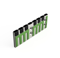 Contre-sep Droit avec plaquettes carbure et rechargement RABEWERK 2751.03.06 adaptable